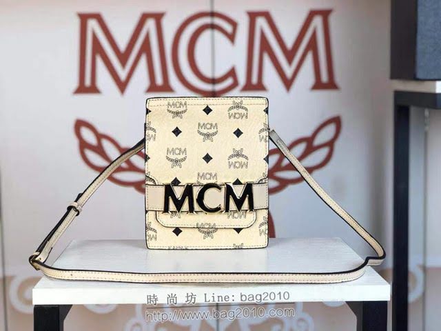 MCM腰包 原單新品 1058 Stark Modular腰包 標誌性Visetos印花塗層 扁平手拿包 拉鏈手包 可組成或單獨使用 MCM斜背包  mdmc1395